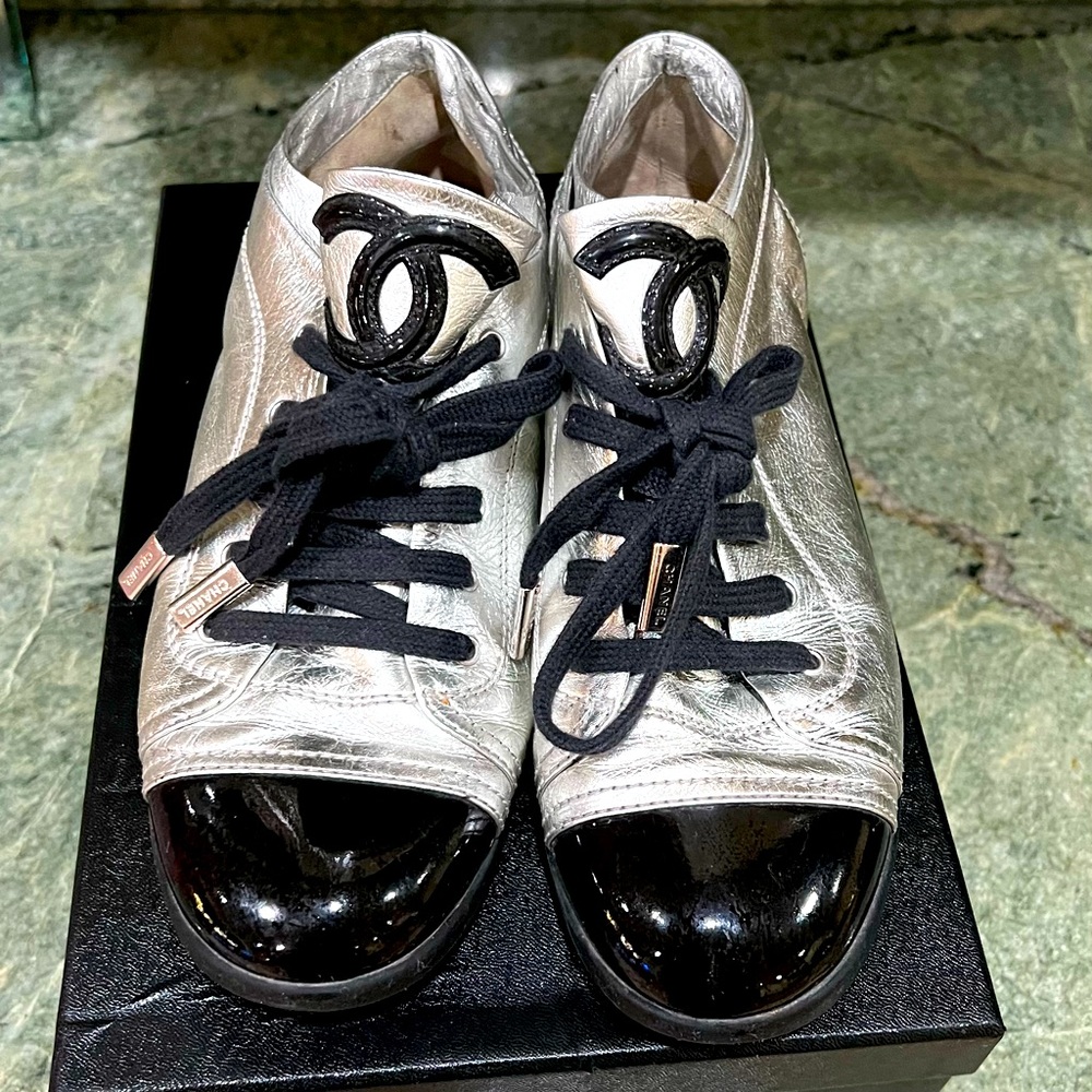 Chanel sneakers size 38 European women
